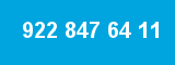 922 847 64 11
